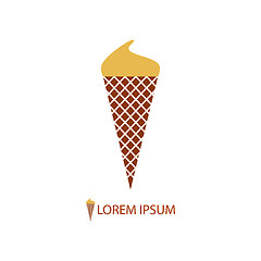 Image showing Ice-cream emblem