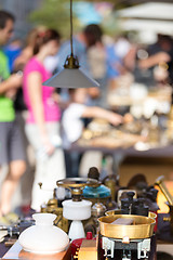 Image showing Sunday flea market.