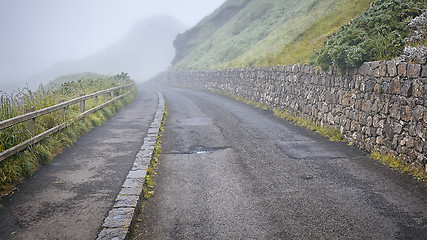 Image showing road in mist