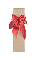 Image showing Christmas gift isolated