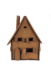 Image showing Gingerbread house isolated