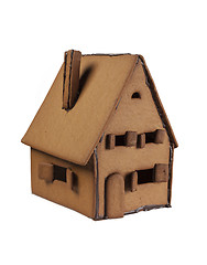 Image showing Gingerbread house isolated