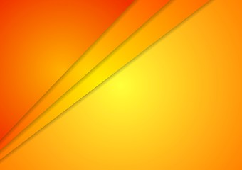 Image showing Bright orange background