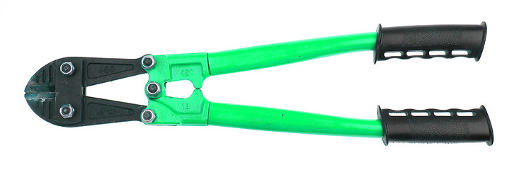 Image showing Close-up of a pair of boltcutters