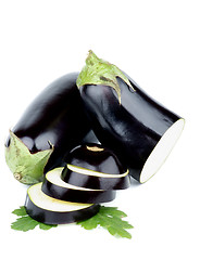 Image showing Eggplants