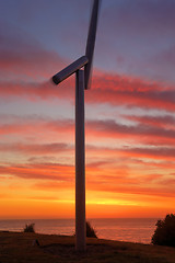 Image showing Premonition of Wind at Sunrise