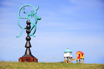 Image showing Sculptures by the Sea at  Bondi Australia