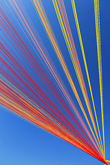 Image showing Permanent Sunrise, primary colours abstract