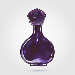 Image showing Beautiful perfume bottle.