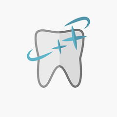 Image showing Dental Flat Icon