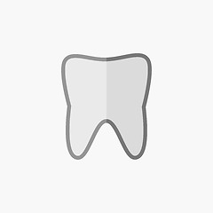 Image showing Dental Flat Icon