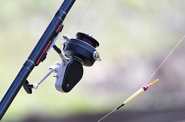 Image showing Fishing rod