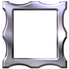 Image showing 3D Silver Frame