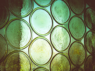 Image showing Retro look Glass picture