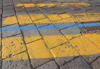 Image showing Zebra crossing sign