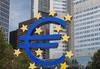 Image showing European Central Bank in Frankfurt