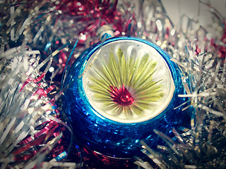 Image showing Retro look Christmas decoration