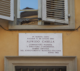 Image showing Alfredo Casella house