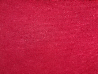 Image showing Red fabric background