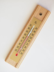 Image showing Thermometer for air temperature measurement