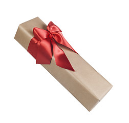 Image showing Christmas gift isolated