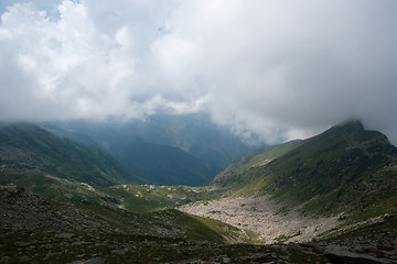 Image showing Hiking in Alps