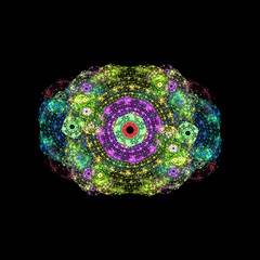 Image showing Symmetrical growth of bacteria