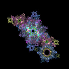 Image showing Symmetrical growth of bacteria