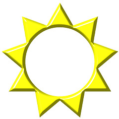 Image showing 3D Sun