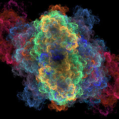 Image showing Symmetrical growth of bacteria