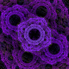 Image showing Symmetrical growth of bacteria