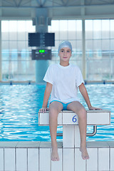 Image showing swimmer athlete