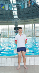 Image showing swimmer athlete