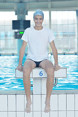 Image showing swimmer athlete