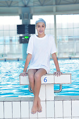 Image showing swimmer athlete