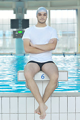 Image showing swimmer athlete