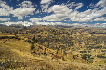 Image showing Cordillera Negra in Peru