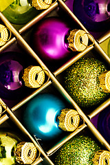 Image showing Christmas ornaments