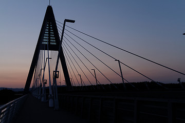 Image showing Megyeri bridge - Hungary