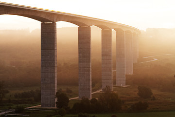 Image showing Large highway viaduct ( Hungary)