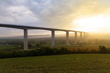 Image showing Large highway viaduct ( Hungary)