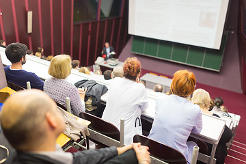 Image showing Lecture at university.