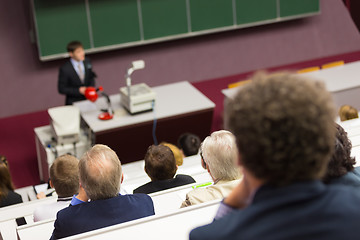 Image showing Lecture at university.