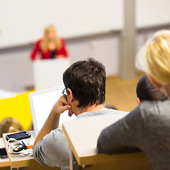 Image showing Lecture at university.