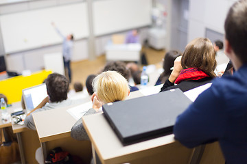 Image showing Lecture at university.