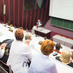 Image showing Lecture at university.