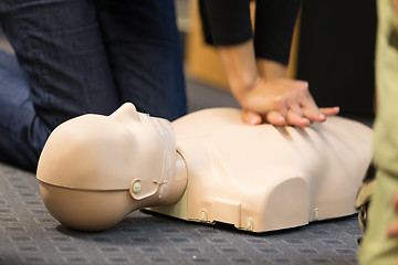 Image showing First aid CPR seminar.