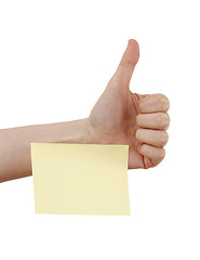 Image showing One Post it