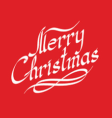 Image showing Merry Christmas text