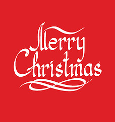 Image showing Merry Christmas text